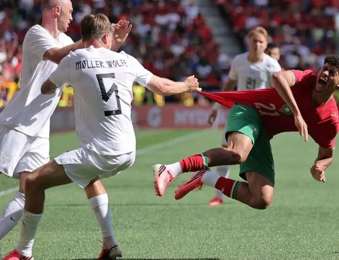 أوديغارد يقود النرويج لتعطيل فوز المغرب في مباراة ما قبل كأس العالم