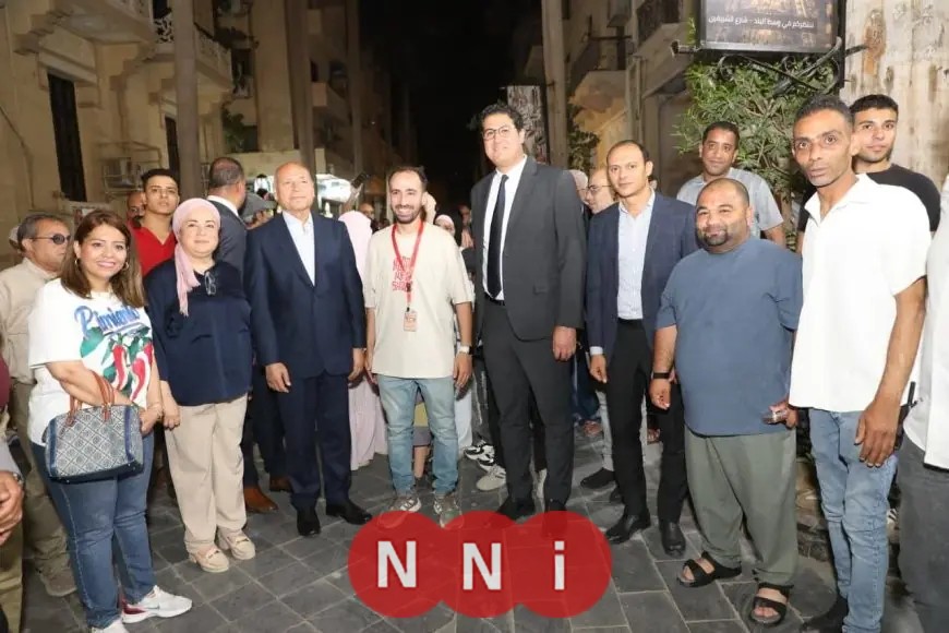 شارع الفن ينبض بالحياة من جديد محافظ القاهرة يتفقد فعاليات وسط البلد وأجواء موسيقية وتراثية تبهر الزوار في قلب العاصمة