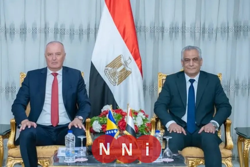 وزير الإنتاج الحربي يبحث التعاون مع نائب رئيس الوزراء ووزير دفاع البوسنة والهرسك