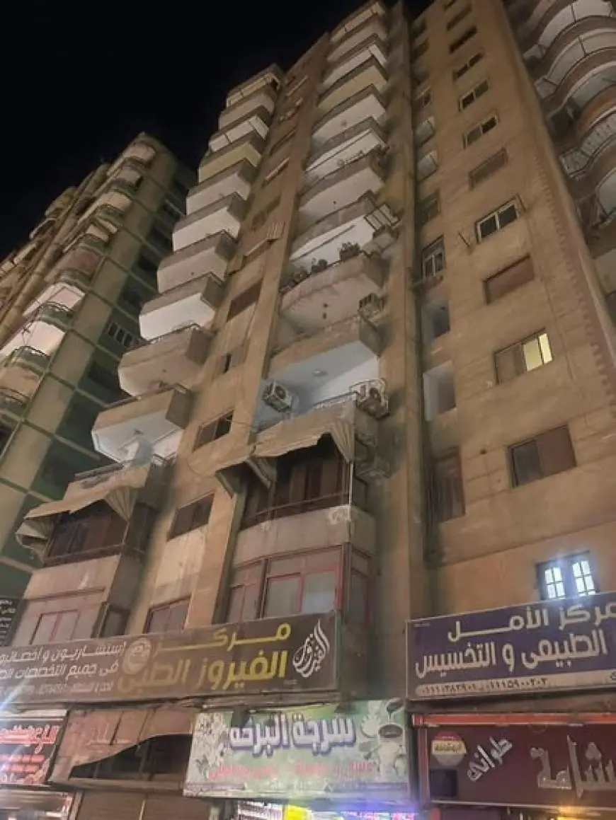 محافظ الجيزة يتفقد وضع العقارين المائلين في كفر طهرمس لضمان السلامة والأمان