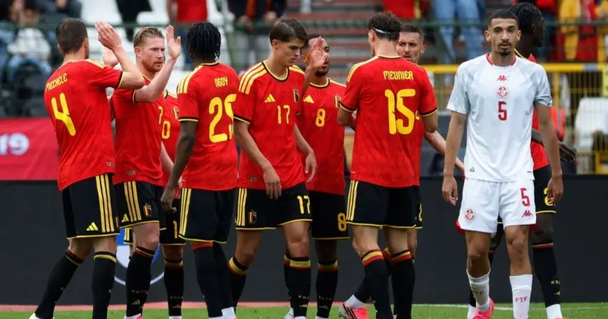 بلجيكا تدك نسور تونس وتوجه إنذاراً قوياً لمنتخب مصر
