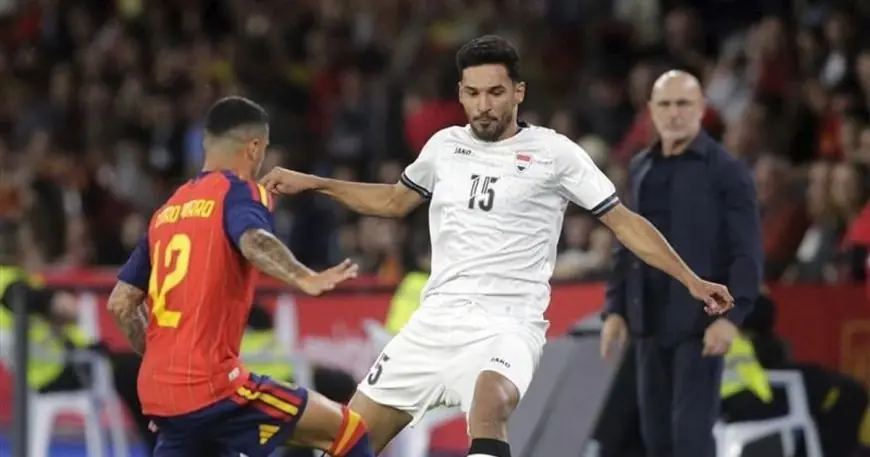 إصابة تقصي أحمد يحيى من تشكيلة العراق في كأس العالم