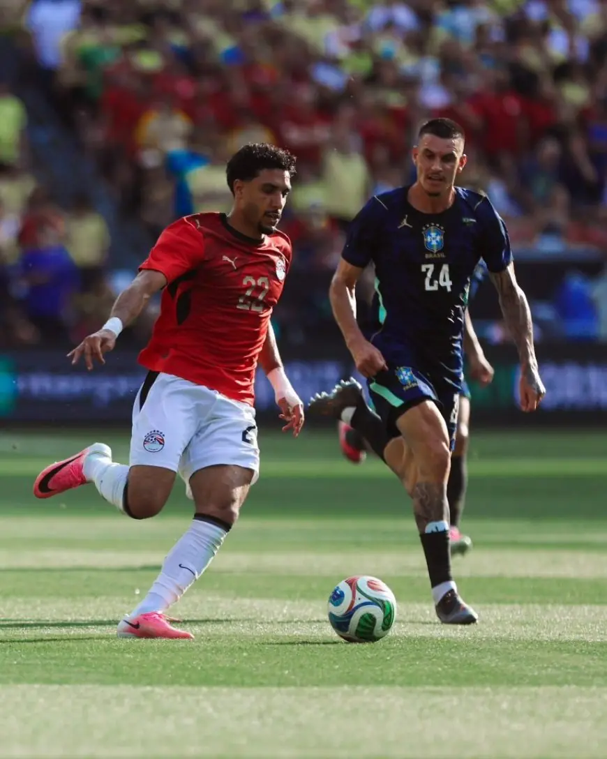 منتخب مصر يتراجع في تصنيف فيفا بعد خسارته أمام البرازيل