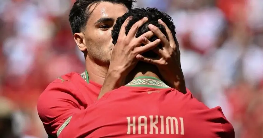 براهيم دياز يقود المغرب لتسجيل هدف مباغت ضد النرويج في الشوط الأول