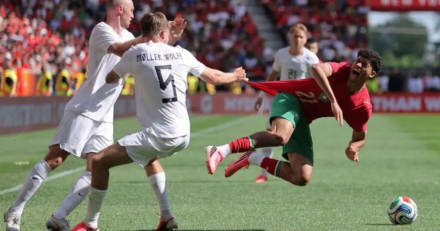 أوديغارد يقود النرويج لتعطيل فوز المغرب في مباراة ما قبل كأس العالم