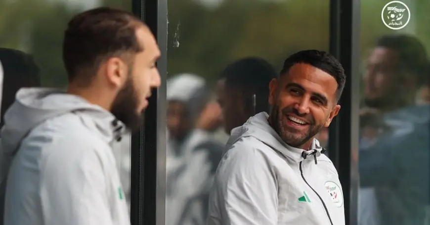 رياض محرز يعلن جاهزية المنتخب لمواجهة الأرجنتين وتقديم الفرح للمستيقظين باكراً
