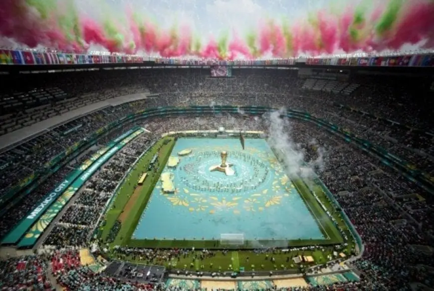 احتجاجات غير مصورة خارج ملعب مكسيكو سيتي تزامنًا مع افتتاح كأس العالم 2026
