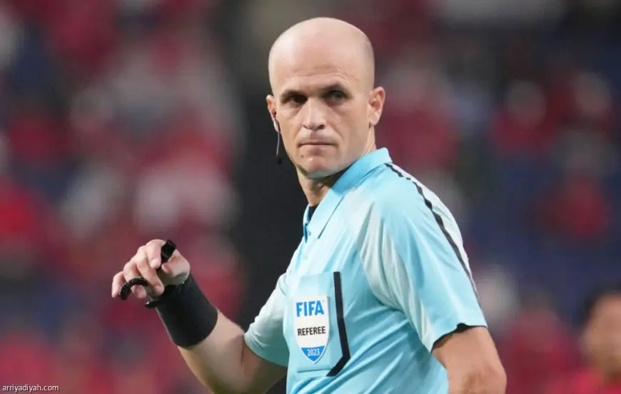 الأردني أدهم مخادمة يقود تحكيم مباراة إسبانيا ضد الرأس الأخضر في كأس العالم