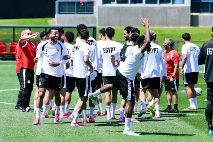 منتخب مصر يستمر في تدريباته بملعب «جونزاجا» استعدادًا لمواجهة بلجيكا في كأس العالم 2026 «صور»