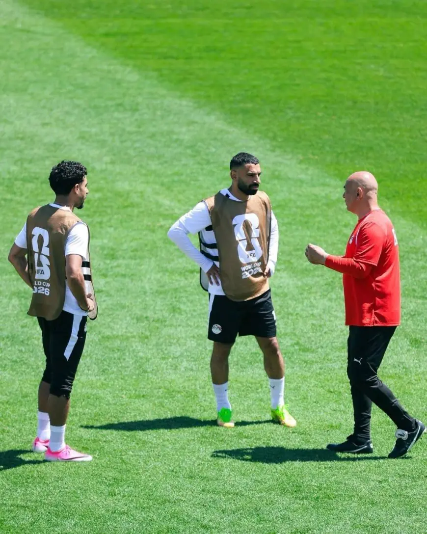 المنتخب المصري ينطلق في تدريبات مكثفة بملعب جونزاجا تحضيرا لمواجهة بلجيكا المرتقبة