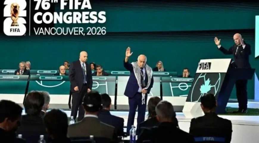 رئيس الاتحاد الفلسطيني يتهم إسرائيل بحبسه عن حضور مباريات كأس العالم 2026