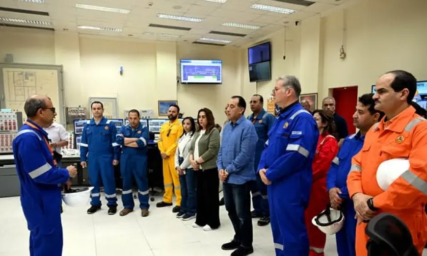 رئيس الوزراء يزور مواقع إنتاج الغاز الطبيعي في غرب الدلتا العميقة لزيادة الإنتاج الوطني
