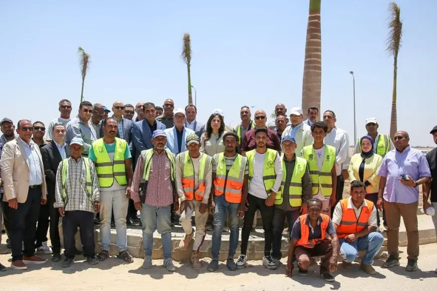 وزيرة الإسكان تتابع تقدم مشروع بيت الوطن في الامتداد الشرقي للمدينة