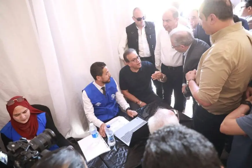 عبدالغفار يشهد انطلاق تسجيل المواطنين في منظومة التأمين الصحي الشامل بالمنيا