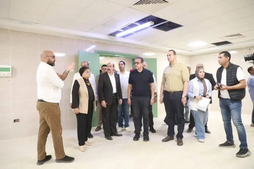 وزير الصحة يزور مستشفى أبو قرقاص الجديد ودير مواس التخصصي للاطلاع على الخدمات الطبية المتطورة