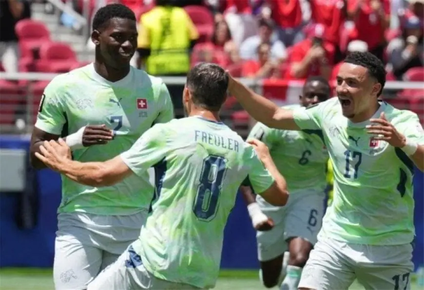 الشوط الأول.. سويسرا تتفوق على قطر بهدف دون رد في كأس العالم 2026 «فيديو»