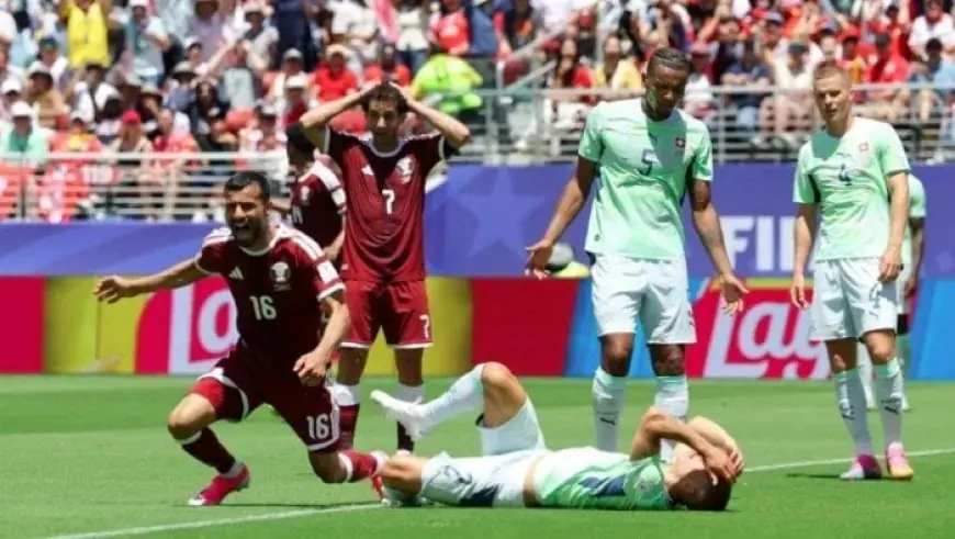 منتخب قطر يحقق تعادلًا تاريخيًا مع سويسرا في كأس العالم 2026 «فيديو»