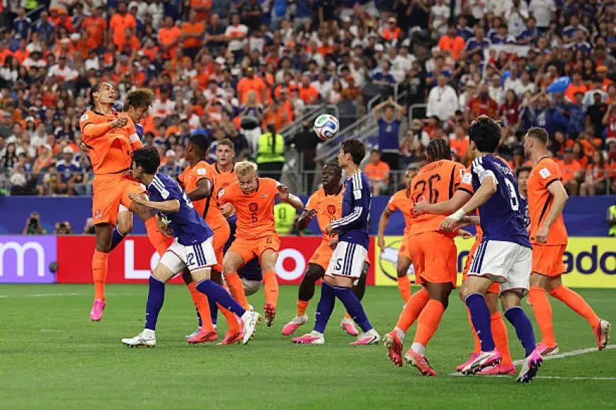 تعادل مثير بين منتخب هولندا واليابان بهدفين في المونديال