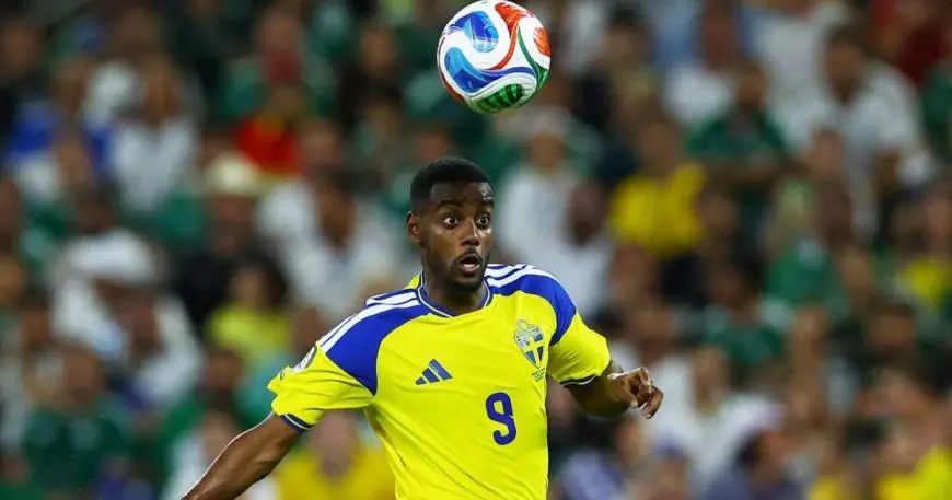 إيزاك يتألق كأفضل لاعب في مواجهة السويد ضد تونس بكأس العالم