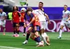 كأس العالم 2026.. الشوط الأول ينتهي بالتعادل الإيجابي بين إسبانيا وبلجيكا «فيديو»