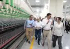 وزير الصناعة يبدأ زيارته إلى المحلة الكبرى بتفقد مجمع مصانع مصر للغزل والنسيج