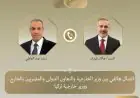 وزير الخارجية يناقش تعزيز العلاقات الثنائية وآخر التطورات الإقليمية مع نظيره التركي