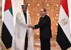 الرئيس المصري السيسي يرحب بنظيره الإماراتي محمد بن زايد في القاهرة