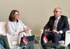 وزير الري يواصل مناقشاته مع ألمانيا لتعزيز التكامل في حوارات مؤتمر الأمم المتحدة للمياه