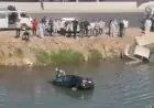شاب شجاع ينقذ سرة كاملة من الغرق في ترعة بمحافظة الغربية مخاطراً بحياته