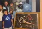 عمر مرموش يتألق في احتفالات عائلة نجم الأرجنتين عقب كأس العالم