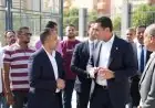 جولة تفقدية لوزير الرياضة ورئيس جهاز المدينة في المنشآت الرياضية بمدينة العلمين الجديدة