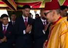 ملك المغرب يستقبل أسود الأطلس بمناسبة عيد العرش وحضور إنفانتينو