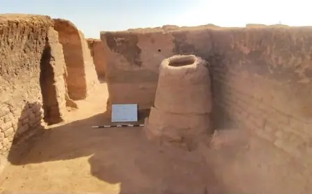 اكتشاف مذهل لمدينة سكنية تعود للعصر البيزنطي في واحة الداخلة