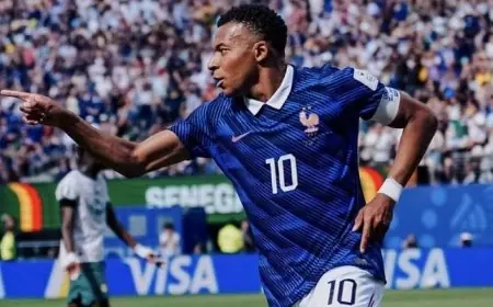 كأس العالم 2026.. تعليق مبابي الأول بعد تأهل فرنسا لربع النهائي أمام باراجواي: «نلعب بقوة عندما يستدعي الأمر»