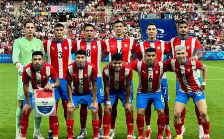 تشكيلة منتخب باراجواي لمواجهة فرنسا في ثمن نهائي كأس العالم
