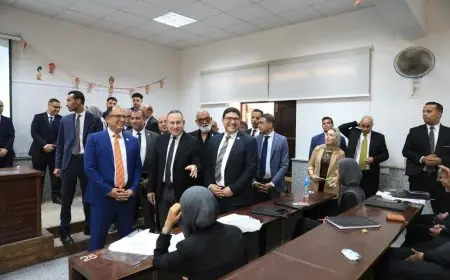 افتتاح وتفقد مشروعات تعليمية وطبية جديدة من قبل وزير التعليم العالي ورئيس جامعة العاصمة