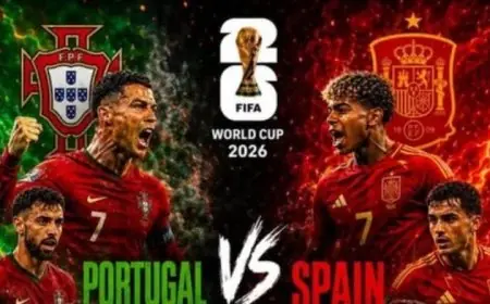 موعد مباراة البرتغال وإسبانيا والقنوات الناقلة في كأس العالم 2026