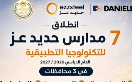 التعليم تعلن عن بدء مدارس حديد عز للتكنولوجيا التطبيقية في ثلاث محافظات العام الدراسي القادم