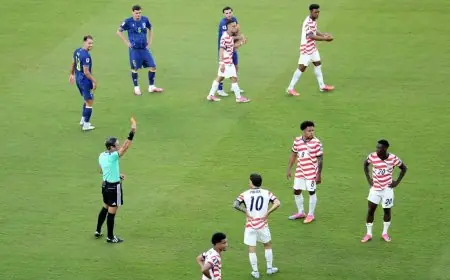 تعرف على تفاصيل فضيحة إلغاء إيقاف مهاجم أمريكا أمام بلجيكا في كأس العالم وتدخل ترامب وانصياع الفيفا