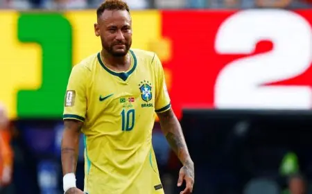 نيمار يختتم مسيرته مع منتخب البرازيل بالبكاء في لقطة مؤثرة