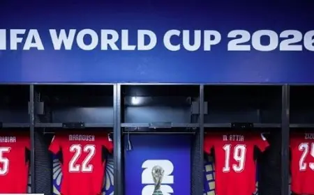 كأس العالم 2026: غرفة ملابس منتخب مصر قبل مباراة الأرجنتين “صور”