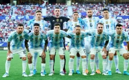 تشكيلة الأرجنتين لملاقاة مصر في كأس العالم 2026.. وضع ميسي الحالي