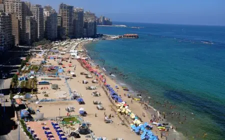 الإسكندرية ترفع الراية الحمراء على كل شواطئ المحافظة لتحذير المصطافين