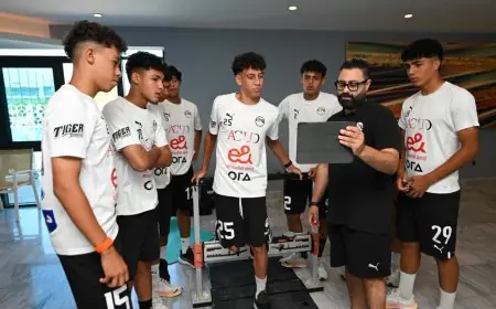 المنتخب المصري للناشئين يجري فحوصات طبية وبدنية استعداداً لكأس العالم