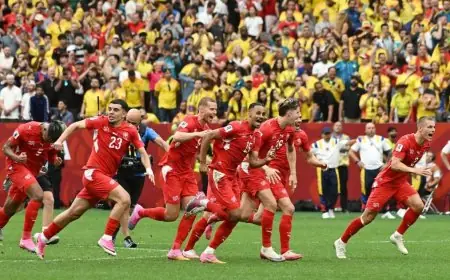 اكتشف 5 أرقام مذهلة عن تأهل سويسرا لربع نهائي كأس العالم لأول مرة منذ 1954