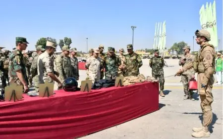 بدء فعاليات التدريب المشترك بين مصر وتركيا العُقاب الذهبي GOLDEN EAGLE