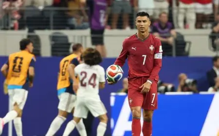 رونالدو يشعل الجدل برسالة غامضة حول مستقبله مع منتخب البرتغال