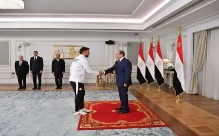 تريزيجيه للرئيس السيسي: قدمنا كل ما لدينا لرضا المصريين.. والمستقبل واعد