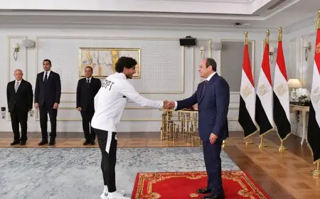 محمد هاني يوجه رسالة للرئيس السيسي: طموحنا تحقيق إنجاز تاريخي لمصر في كأس العالم