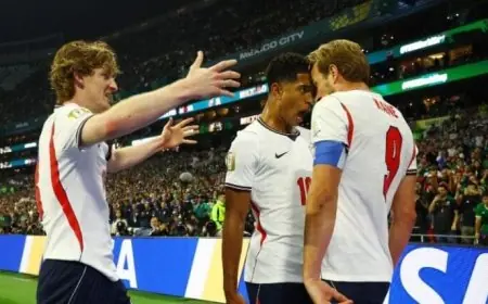 تشكيلة إنجلترا لمواجهة النرويج في كأس العالم 2026